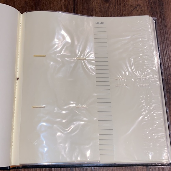 Croft & Barrow Black Embroidered Photo Album-500 Photos-4x6 - Picture 3 of 12